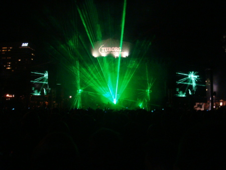 Flaming Lips laser show